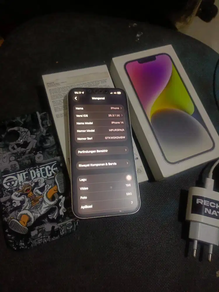 Iphone 14 128 garansi ibox