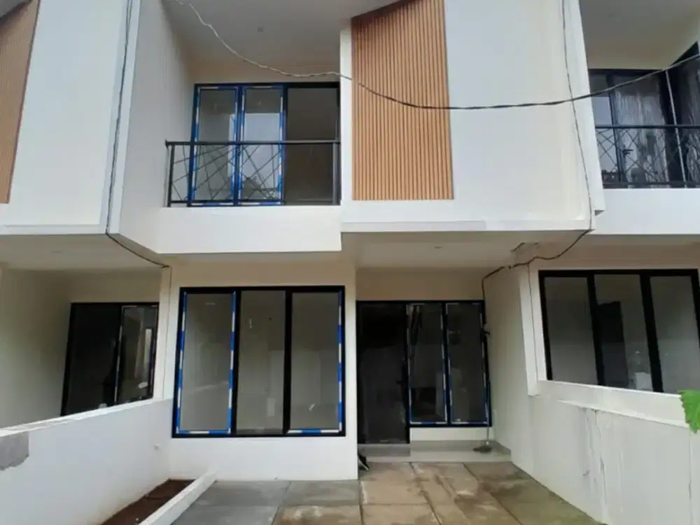 rumah cluster indent harga 715 juta luas tanah 71 m2, shm sudah pecah perkavling