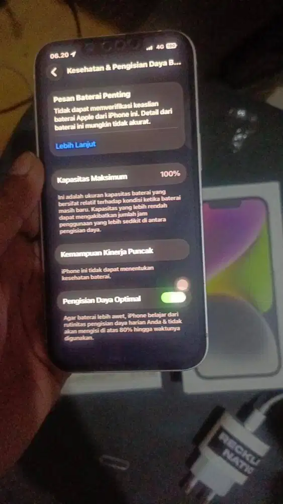 Iphone 14 128 garansi ibox