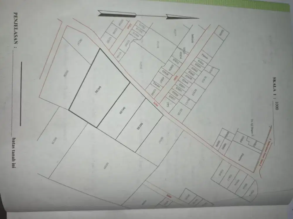 tanah tembalang di jual luas 1941m2