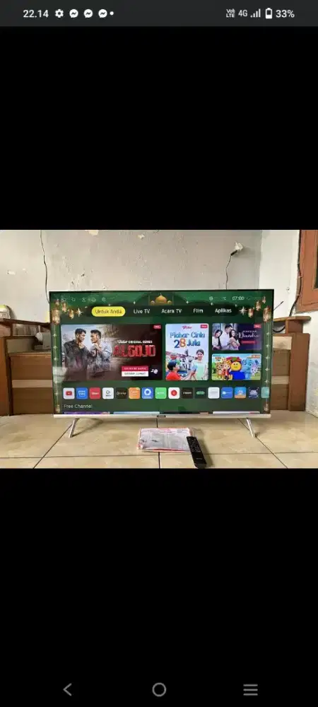 Coocaa tv digital smart android 32