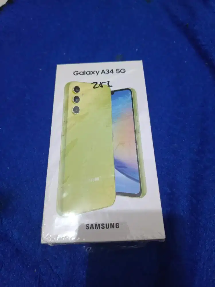 Samsung A34 5G 8/256 Fullset Apa Adanya