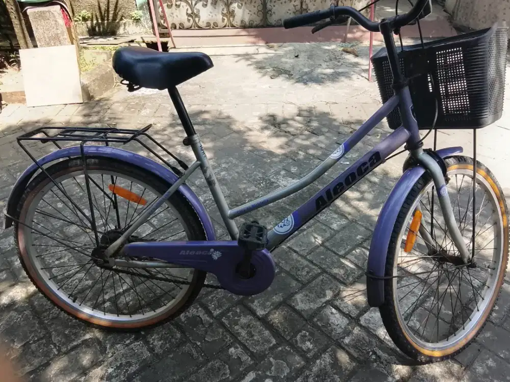 Sepeda mini keranjang UK 24