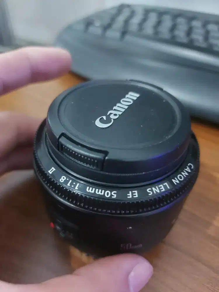 Lensa Fixed Canon EF 50mm f/1.8 II