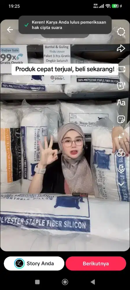 Lowongan live bantal tiktok