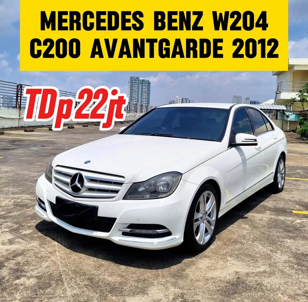 Mercedes Benz C200 Avantgarde 2012 TDP 22jt