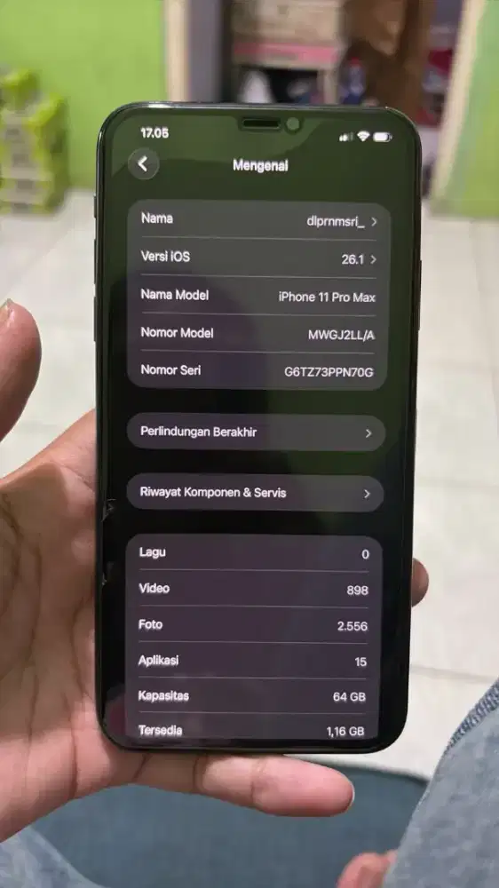 IPhone 11PM 64GB fulset all op ex inter
