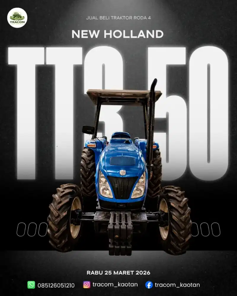 Tratror roda 4 NEW HOLLAND TT3.50 (2025)