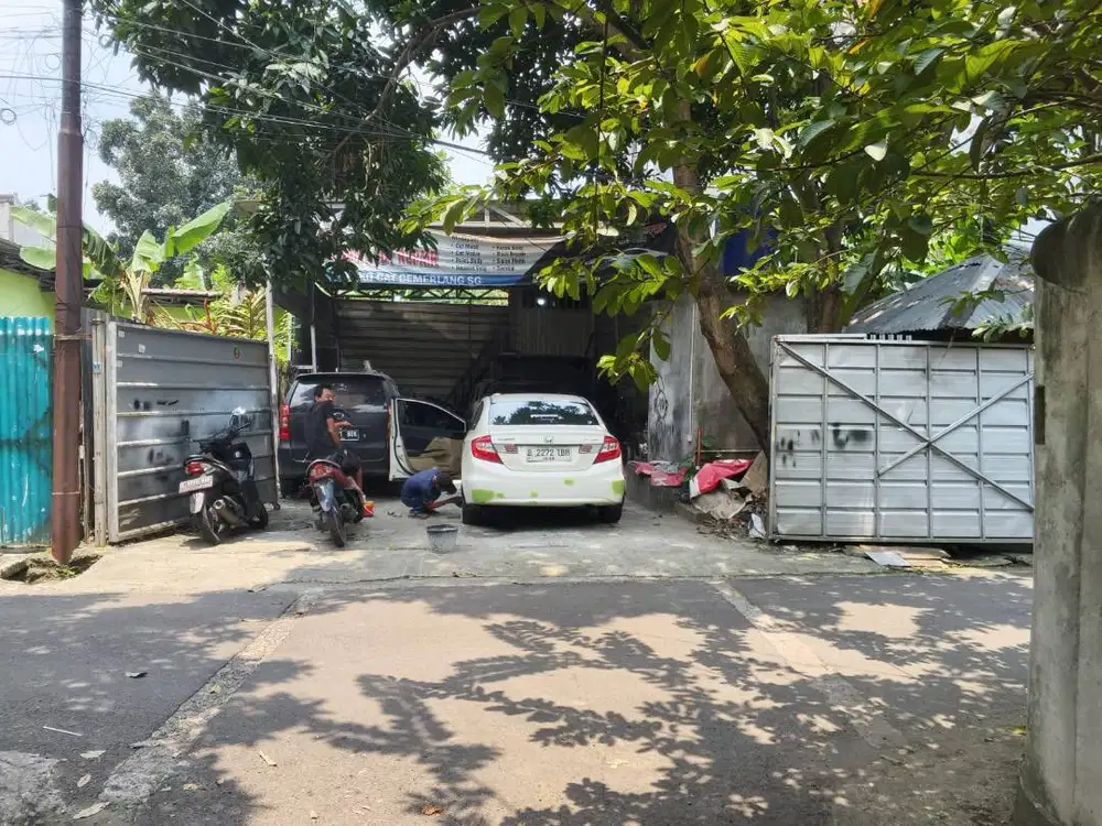 Di jual tanah ex bengkel sebalah taman cempaka
