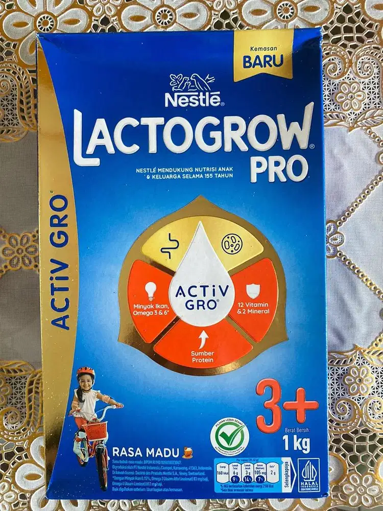 Lactogrow 3+ Madu 1KG