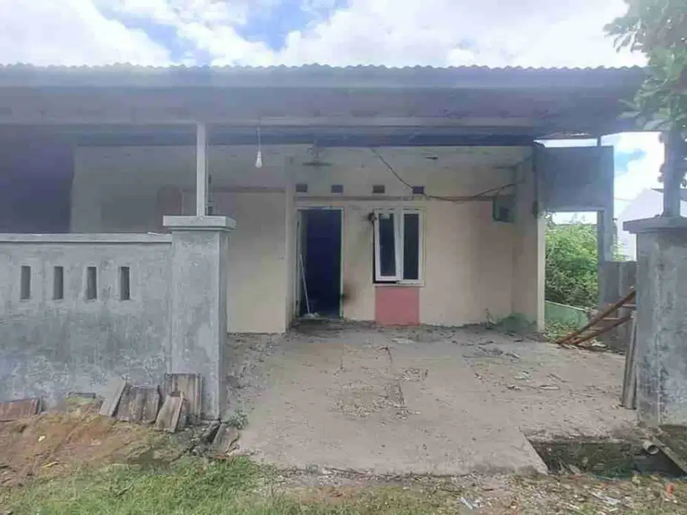 jual rumah hook murah luas tanah 90 m2 lokasi deket moss serang