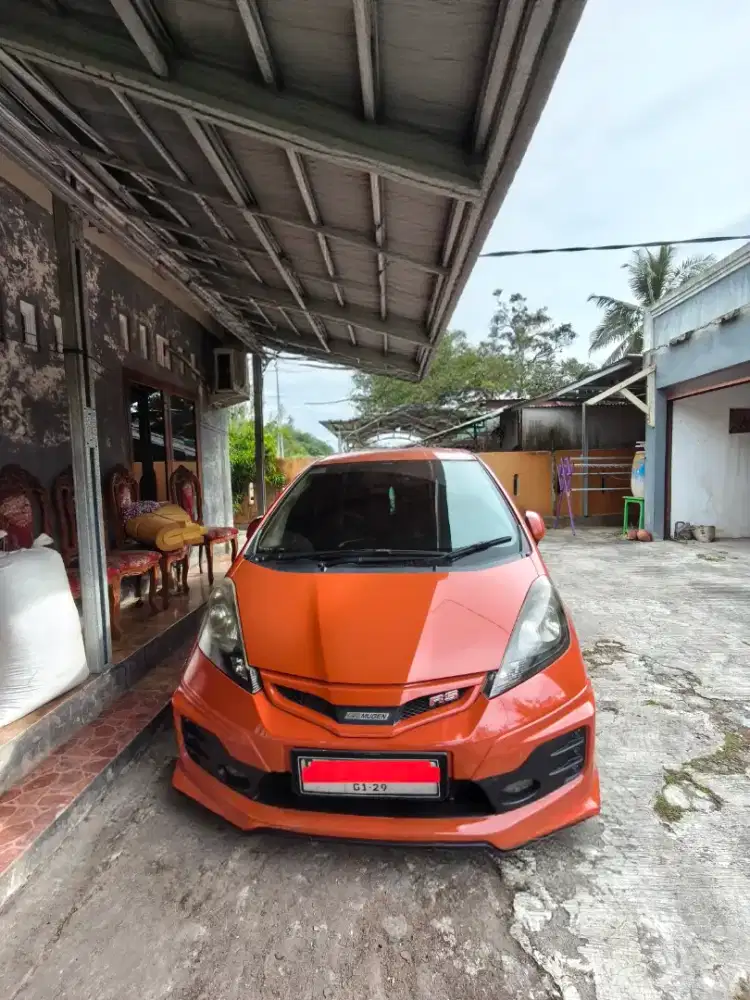 Honda jazz 2013 oranye second matic