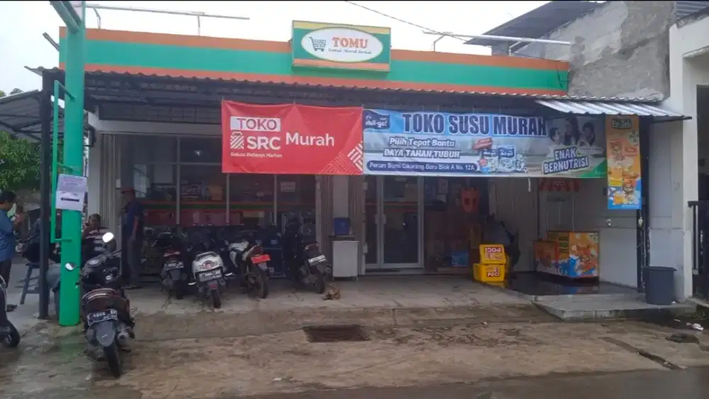 Dijual Ruko di Perumahan Cikampek Baru, bekas  Minimarket ToMu