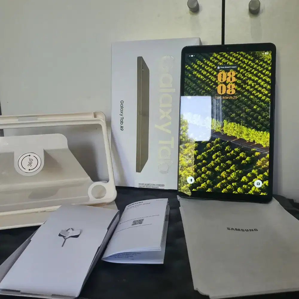 Samsung Tab Galaxy A9 Wifi Only Fullset Mulus No Minus
