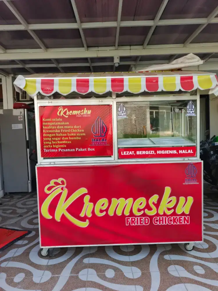 Gerobak Ayam crispy
