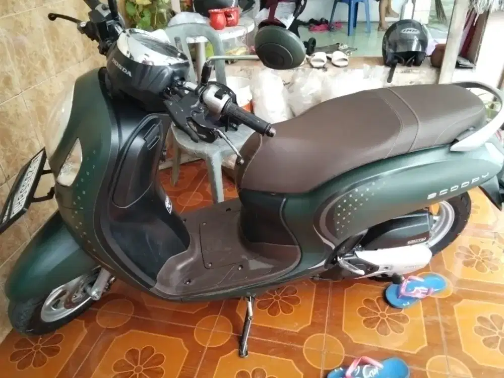DIJUAL CEPAT SCOOPY HIJAU 2023 MILIK PRIBADI PEMAKAIAN PEREMPUAN