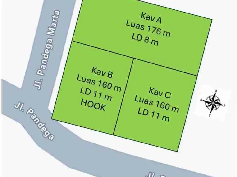 Tanah kecil, murah dan langka di Pandega Marta Pogung selangkah dari kampus UGM
