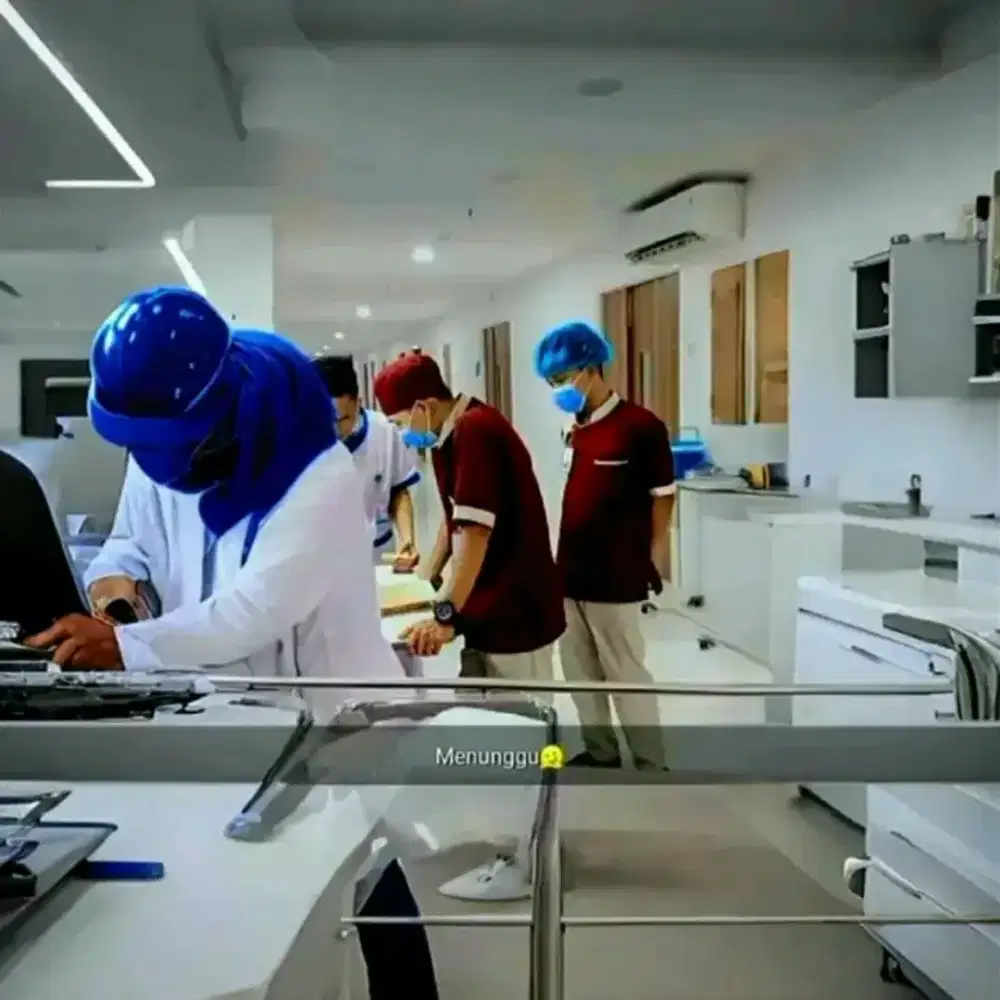 Niat kerja & serius kerja