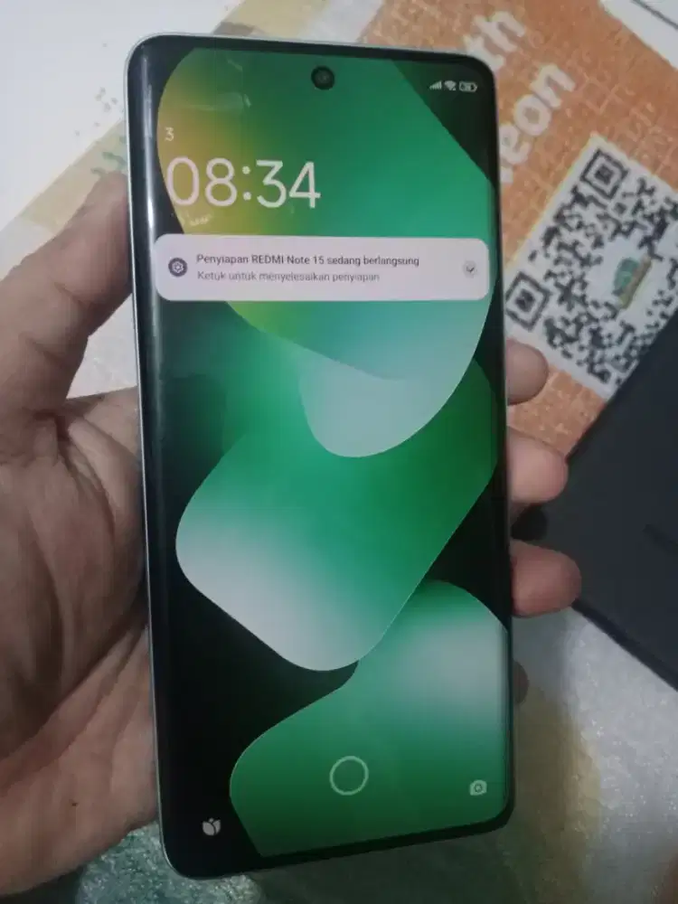 Redmi Note 15 NFC layar lengkung batre 6000 mah ram 6+6/128 gb nominus