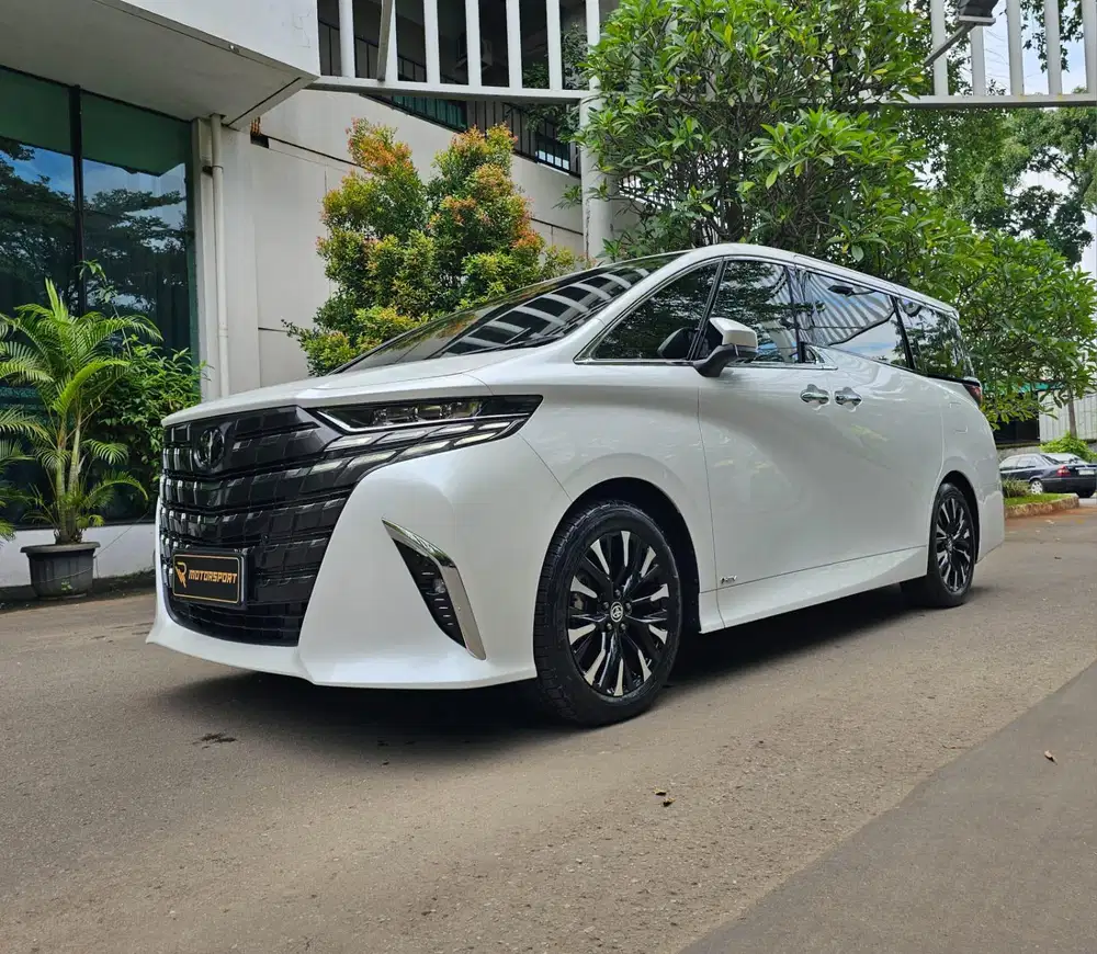 (KM: 50 Perak) Toyota Alphard G Hybrid 2025 low km record modelista