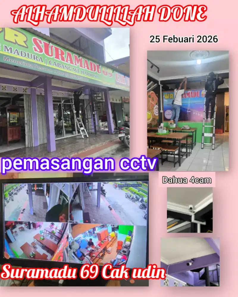 JASA PEMASANGAN DAN SERVICE CCTV BERGARANSI MURAH