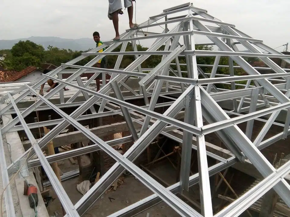 Konstruksi Baja Ringan UPVC ALDERON/DRSHIELD Kuat Kokoh Berkualitas