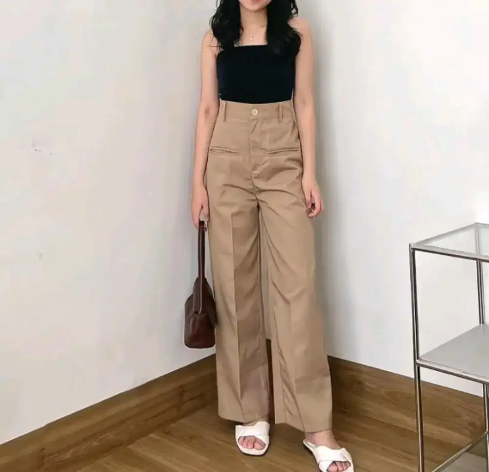 celana highwaist pants