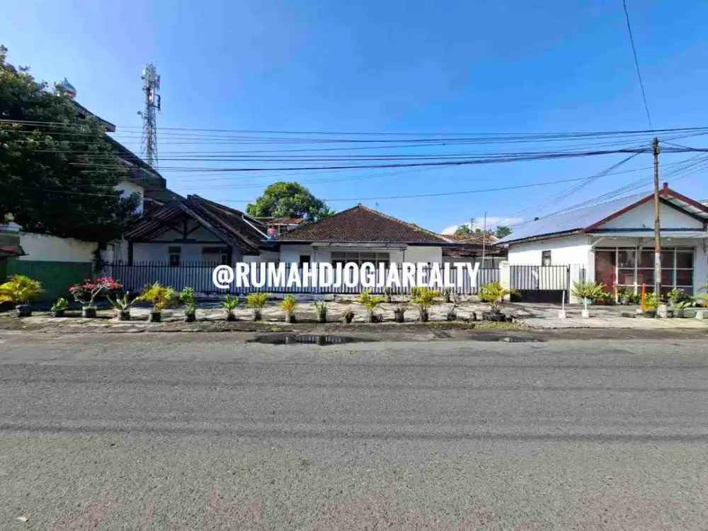 Tanah Strategis Bonus Bangunan Di Hoscokroaminoto Dekat Malioboro