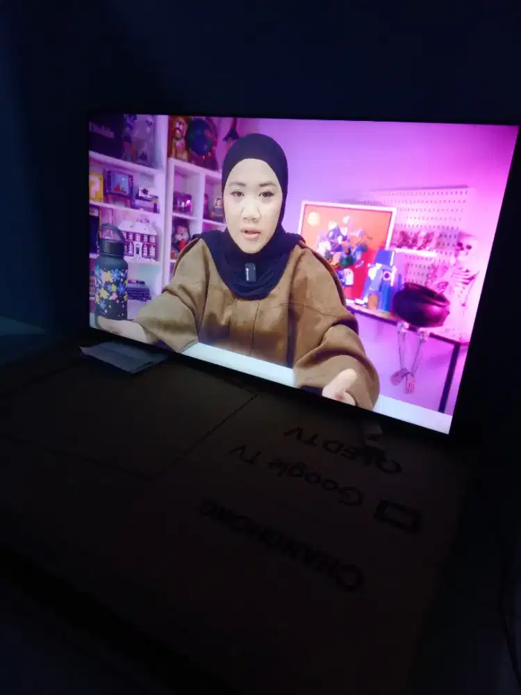 PUNYA TV CHANGHONG 50 INCH LENGKAP UDAH ANDROID