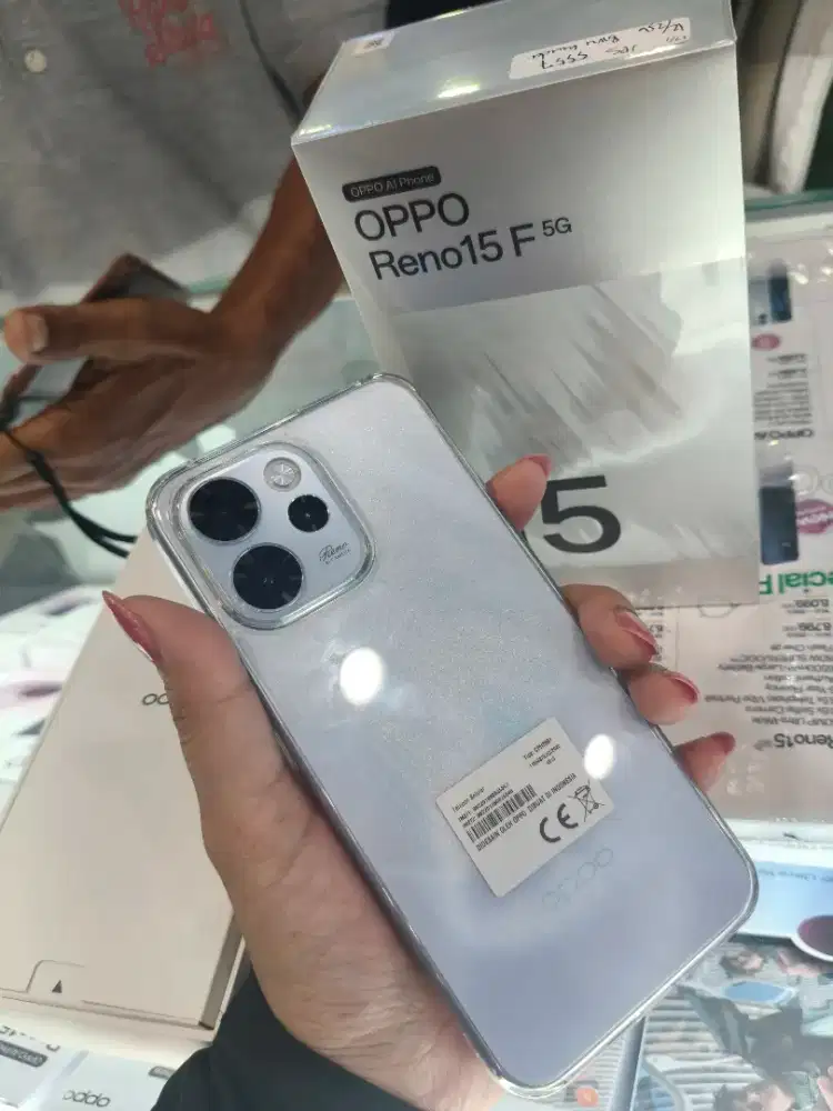 OPPO RENO 15F 8/256GB NEW GARANSI RESMI
