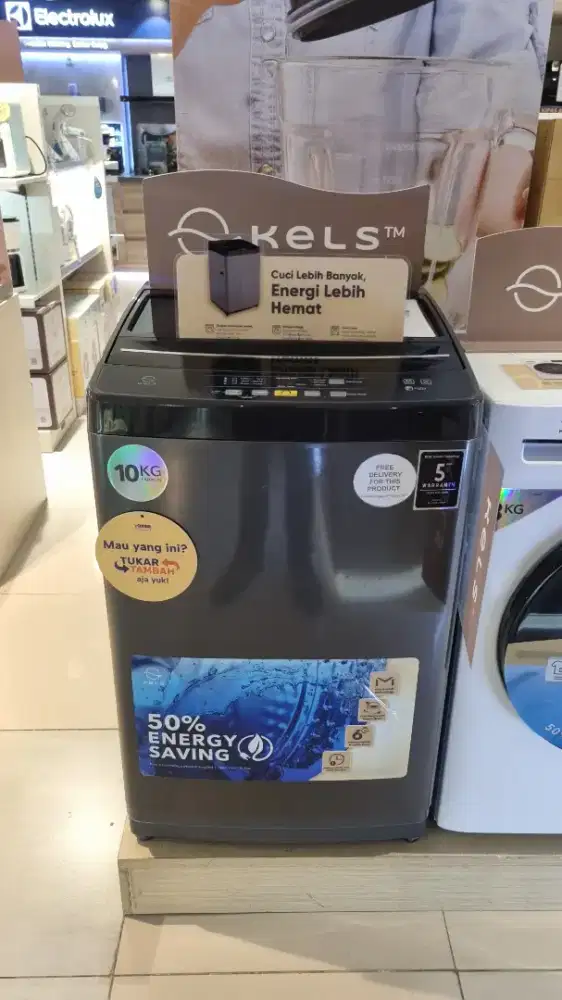 Kels Top load wash mach