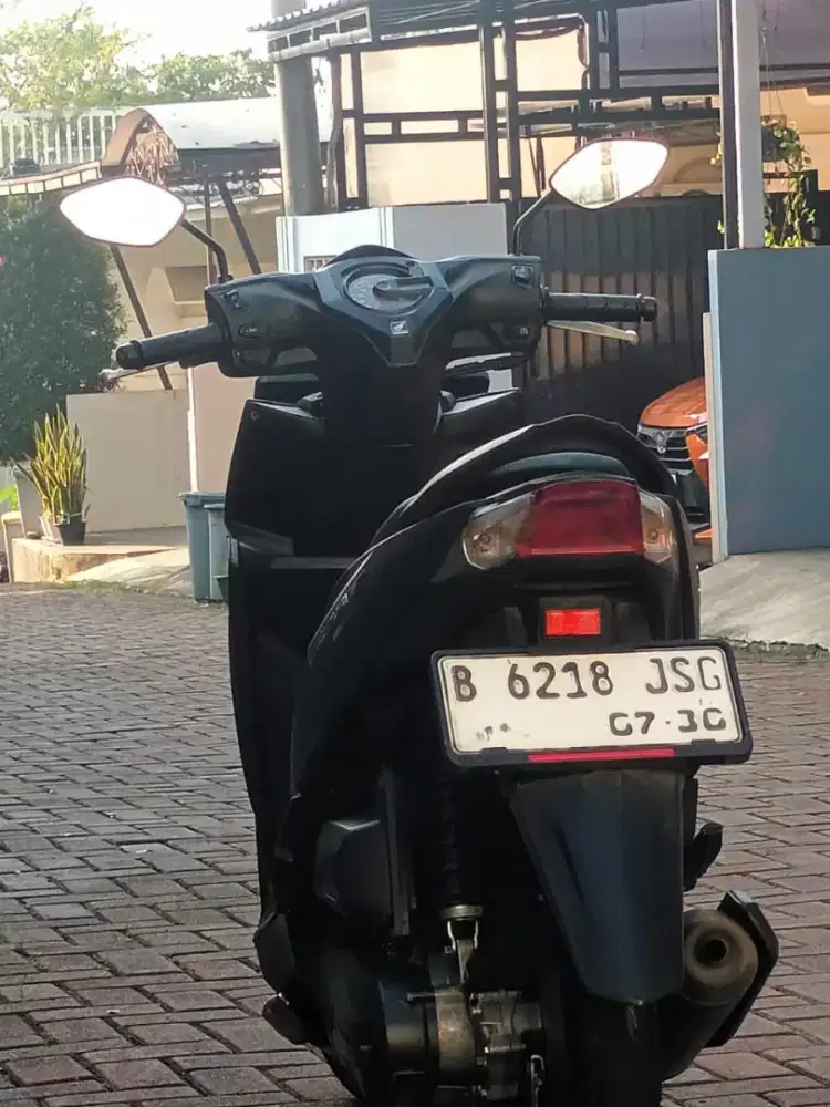 HONDA BEAT DELUXE SMARTKEY Th.2025 bln.7 biru doff