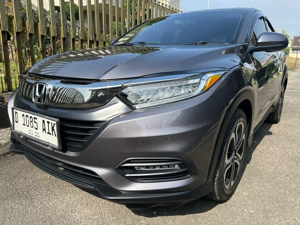 HRV E SE CVT 2019 abu abu met