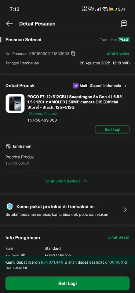 Poco f7 512gb mulus