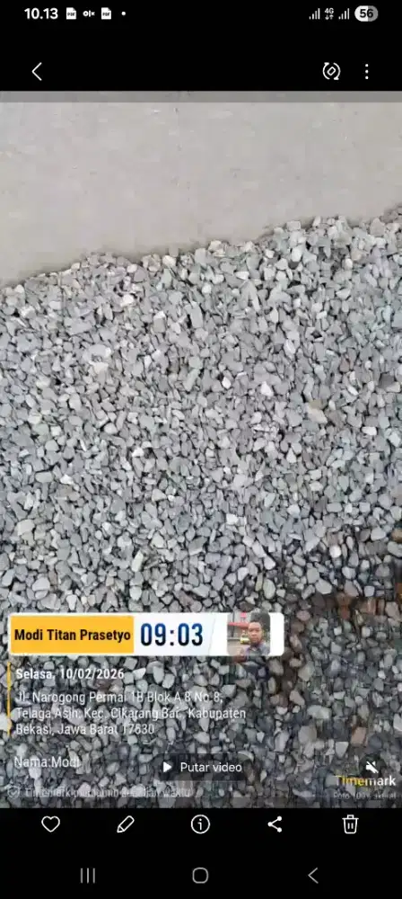 Batu Split Basecourse Scrop Makadam Belah Pasir