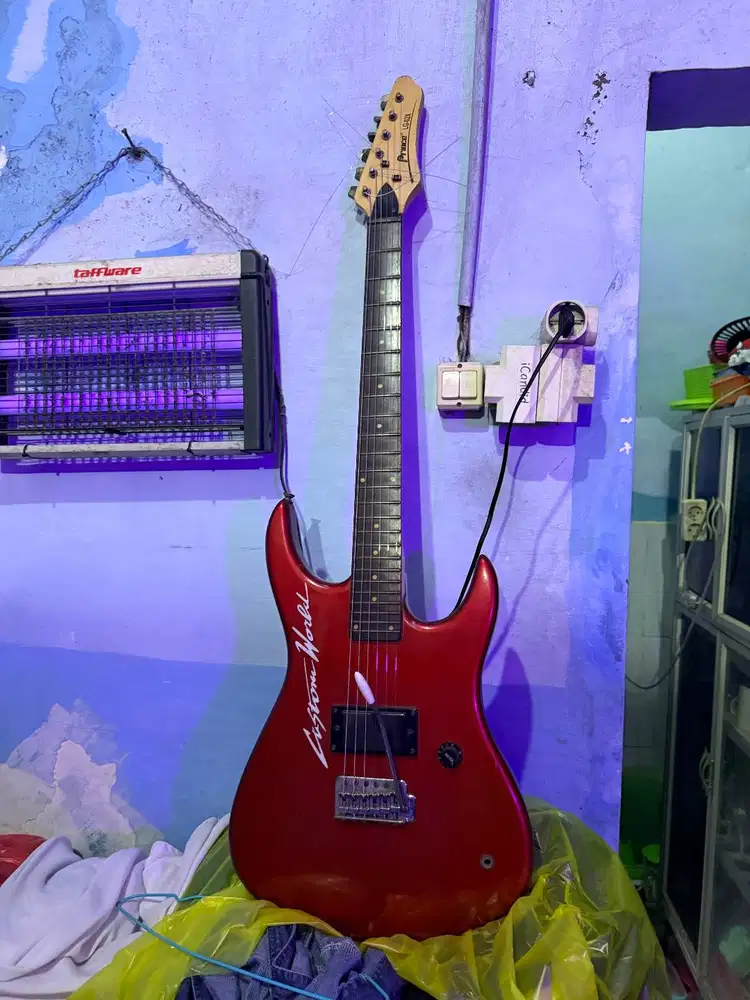 Gitar Elektrik Listrik Vintage Prince LG02X
