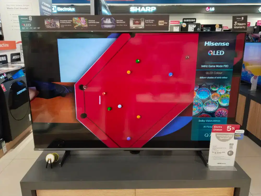 HISENSE QLED SMART TV 4K 55