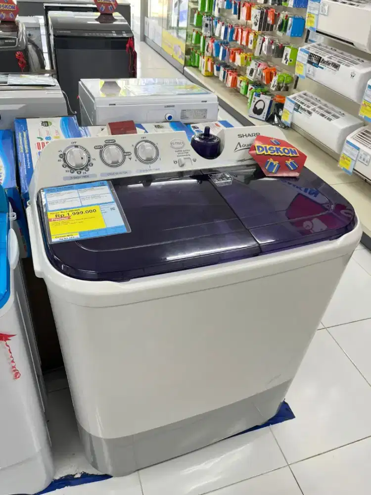 MESIN CUCI SHARP 9KG