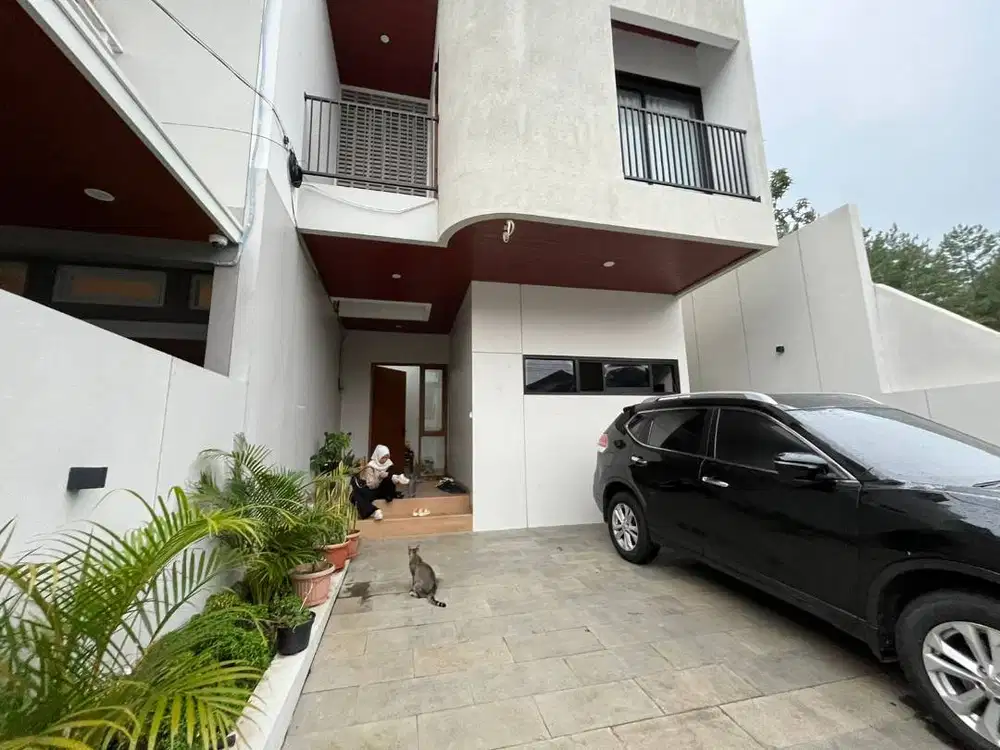 Disewakan rumah baru, aman n tenang di lokasi bagus dekat gedung sate