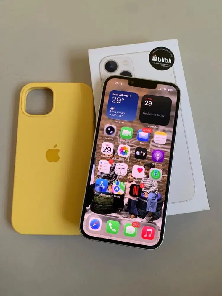 iPhone 13 Starlight 128GB Resmi