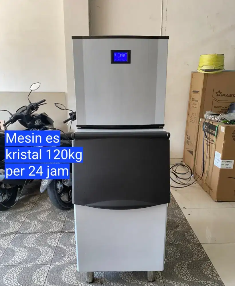 Mesin Pembuat Es Batu Kristal Ice maker 120 kg