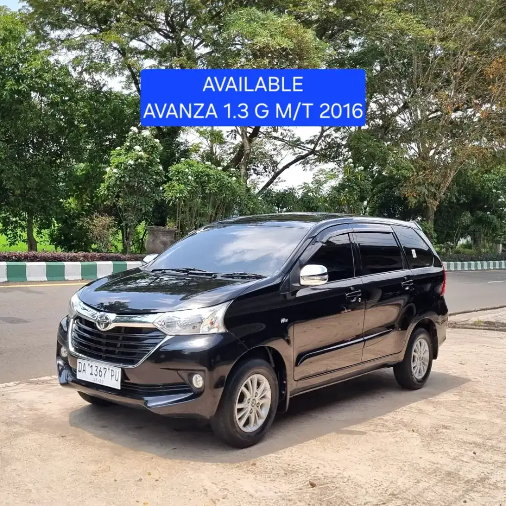 Toyota Avanza 1.3 G M/T 2016