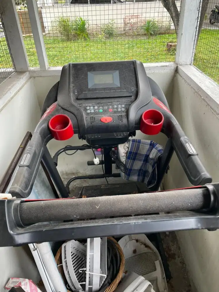 [Bekas - COD] Treadmill Elektrik Auto Incline Merk Total