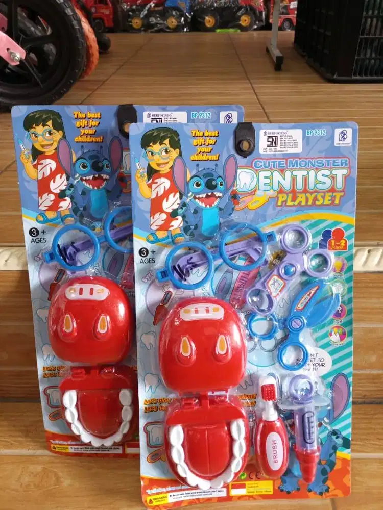 mainan anak dokter gigi set