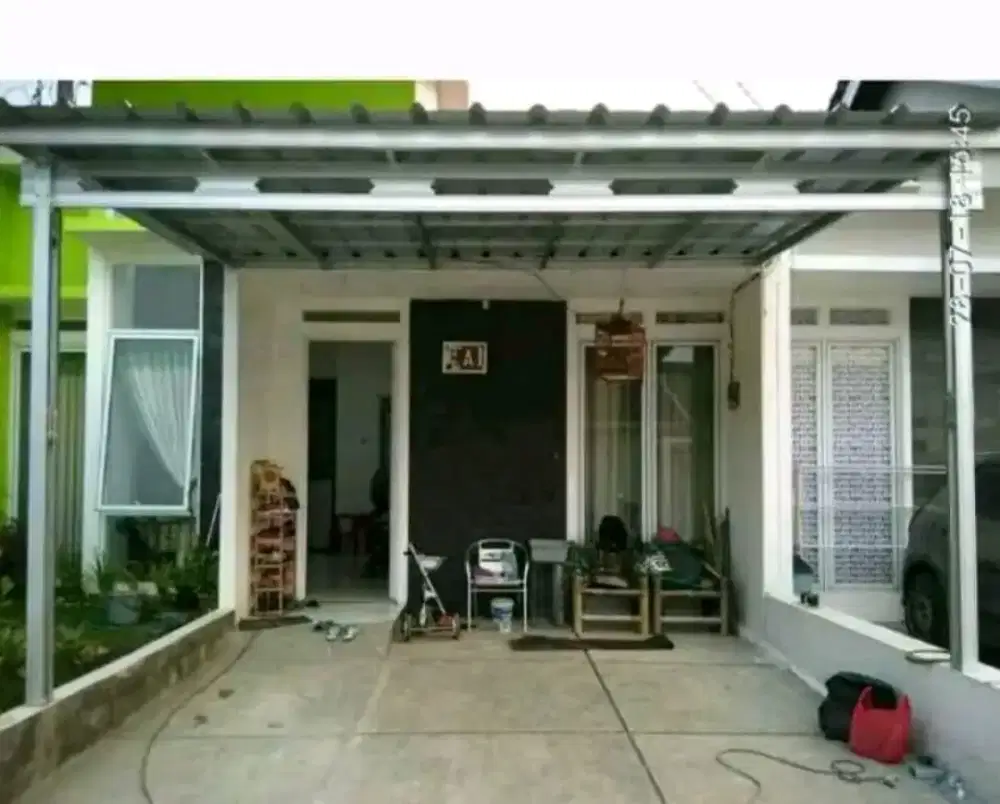 Kanopi bajaringan ganti atap renopasi rumah