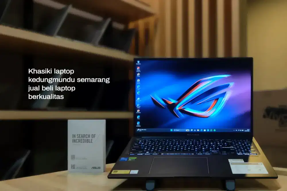 Asus X16 2hari pmkaian i5 gen13 RTX3050 gransi 2028