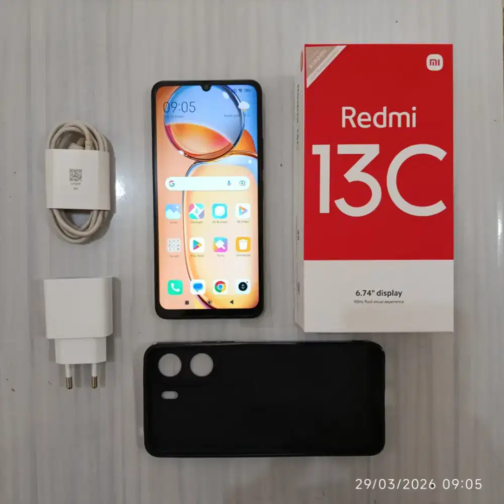 DIJUAL CEPAT HP XIAOMI REDMI 13C, 6GB /128GB