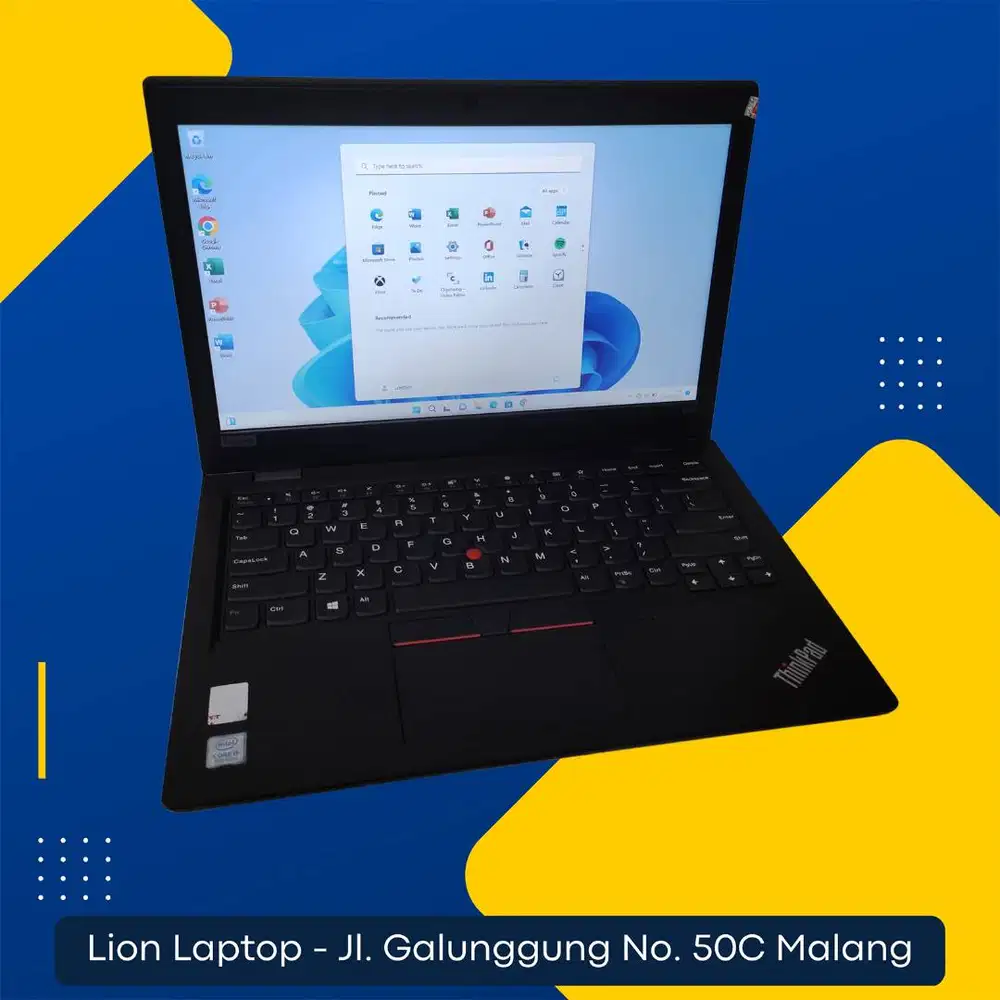 Core i5 Gen 8 RAM 8GB SSD 256GB Lenovo Thinkpad L390 [29|03]