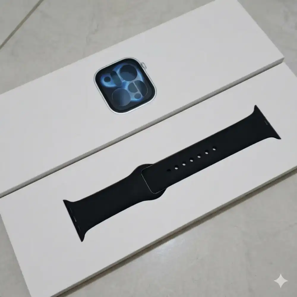 Apple Watch Series 11 46mm 46 mm GPS Space Grey Garansi iBox