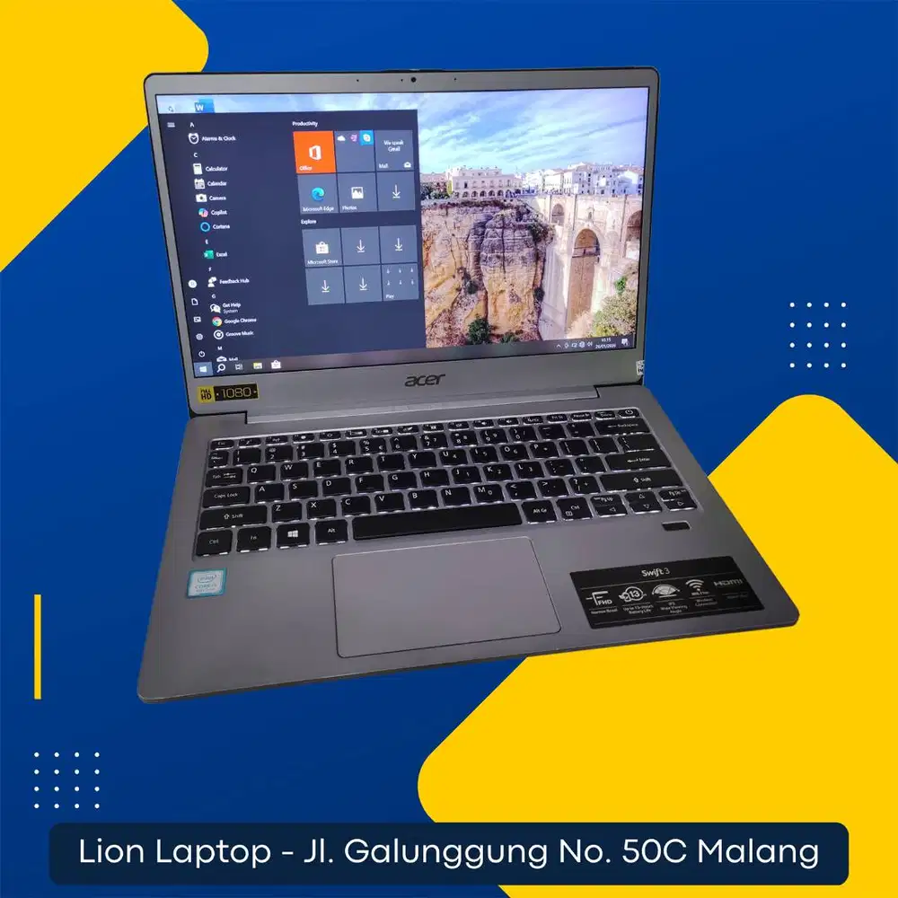 Super Slim Core i5 Gen 8 8/25 Acer Swift 3 SF313-51 [29|03]